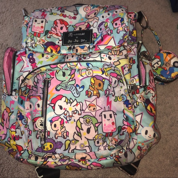 JuJuBe Tokidoki Be Sporty Backpack with Paci Pod - Picture 1 of 4
